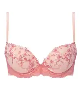 【SALE】チャーミングラマー(R)スリムライン ブラジャー ブルーミングブーケ, ピンク, product image number 0