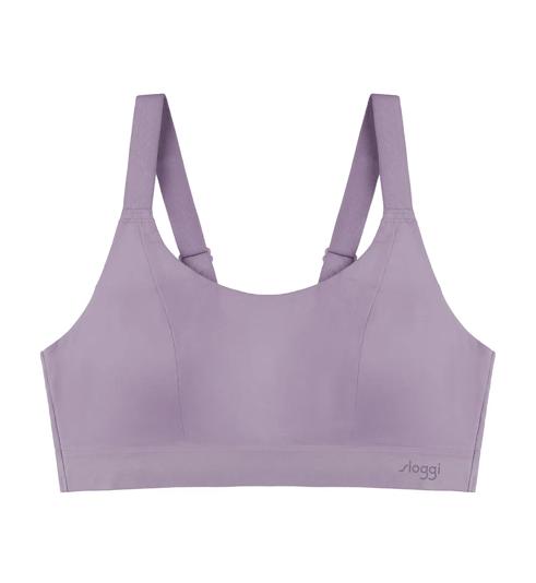Triumph SLOGGI BASIC SPORTY COOL เสื้อชั้นในแบบสปอร์ตคอกลม - Sea fog - ไม่มีโครง