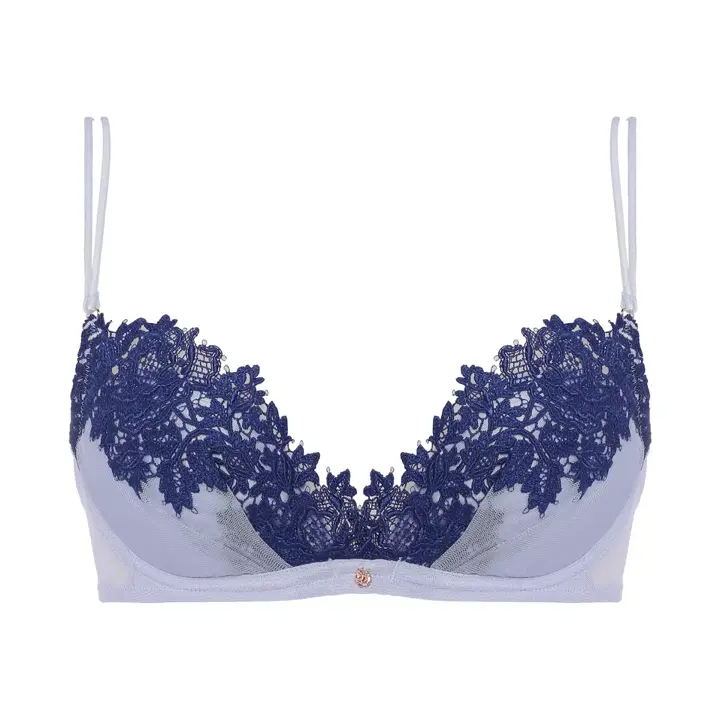 【SALE】フロラーレ リュクス5000 ブラジャー2(パッドなし), ブルー, product image number 0