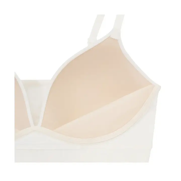 スロギー ゴーコットン ハーフトップ, ホワイト, product image number 4