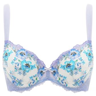 【SALE】恋するブラ(R) ソフトストレッチカップ563 ブラジャー, ブルー, product