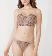 【SALE】レッドレーベル バイ トリンプ0116 ビスチェ, ベージュ, model image number 1