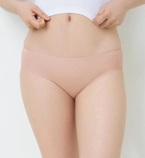 Triumph Natural TempComfort Invisible กางเกงชั้นในรูปแบบมิดี้ - Soft praline - กางเกงชั้นใน