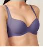 Triumph Pure Invisible Wired Padded Bra - Night blue - Wired