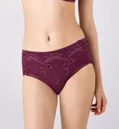 ゴールドレーベル バイ トリンプ4007 はきこみ普通ショーツ, レッド, model image number 0