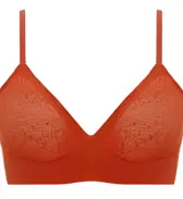【SALE】エス バイ スロギースパーブ ハーフトップブラ, レッド, product image number 0