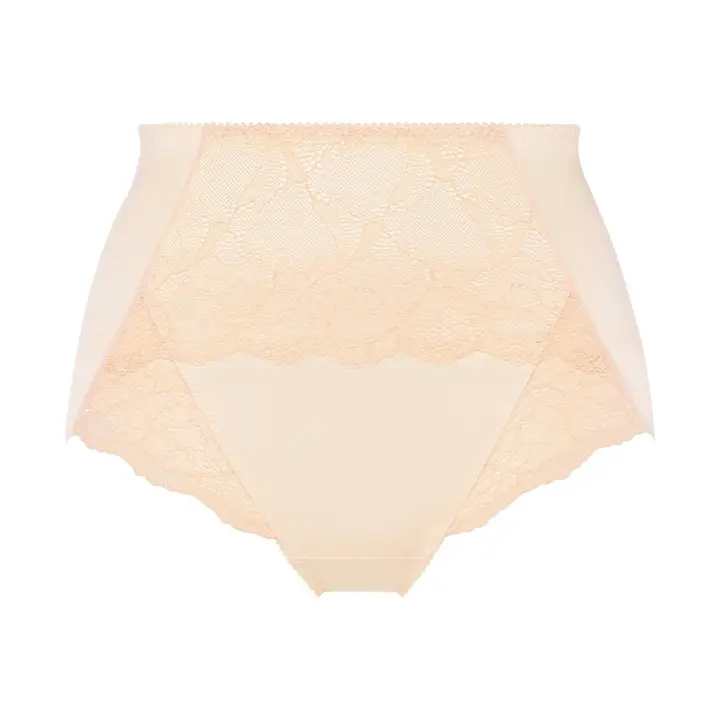 ゴールドレーベル バイ トリンプ4008 はきこみ深めショーツ, ベージュ, product image number 0