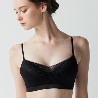 エス バイ スロギー シャイン ノンワイヤーブラ, ブラック, model