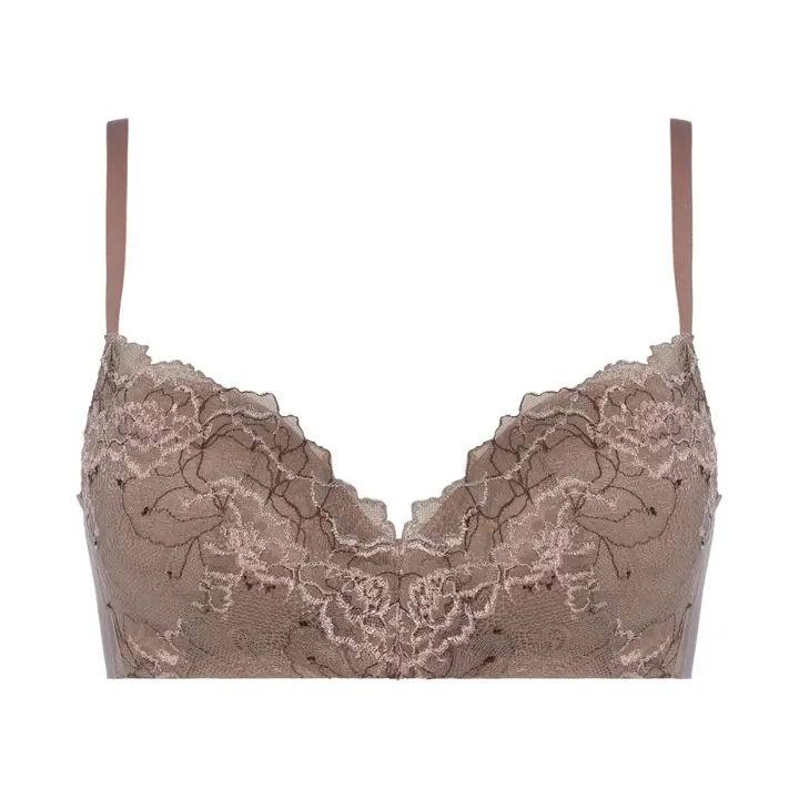 【SALE】優々ブラ630 ノンワイヤーブラジャー, ブラウン, product image number 0