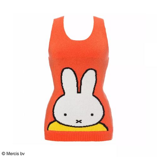 【SALE】スロギー ミッフィーコラボ あったか インナートップ, オレンジ, product image number 0