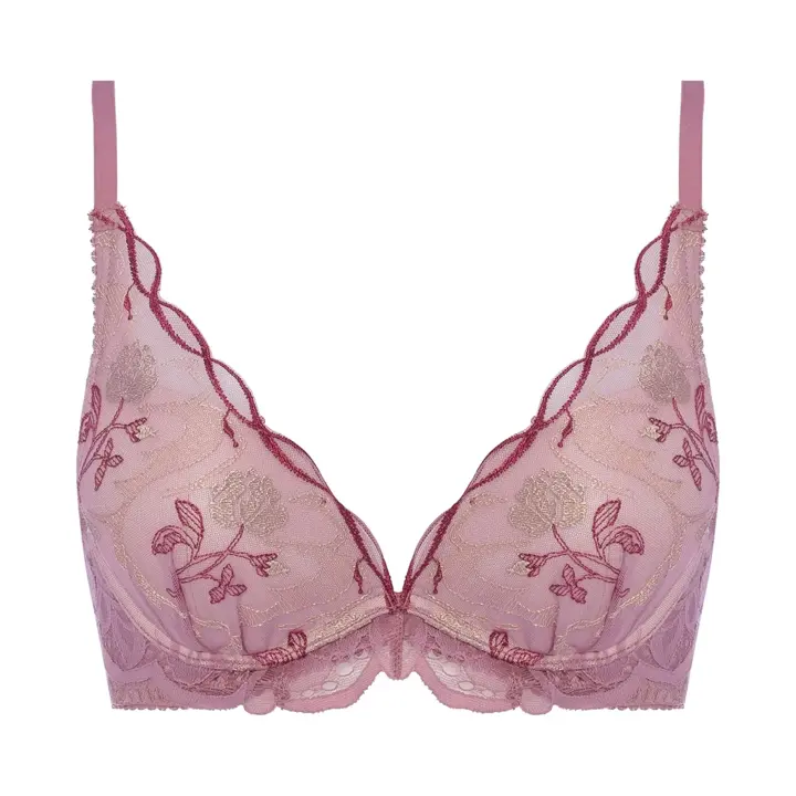 【SALE】夢みるブラ DeepV アモスタイル &times; マナミサクライ, パープル, product image number 0