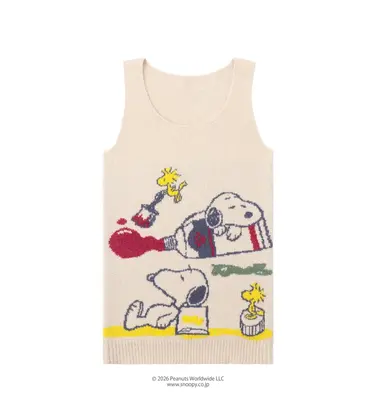 スロギー Warmer SNOOPY G083 袖なしトップ