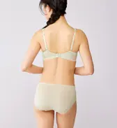 恋するブラ612 レギュラーショーツ【一部カラーSALE】, グリーン, model image number 2