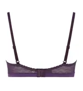 【SALE】きゅっと寄せブラ クワイエットガーデン, パープル, product image number 1