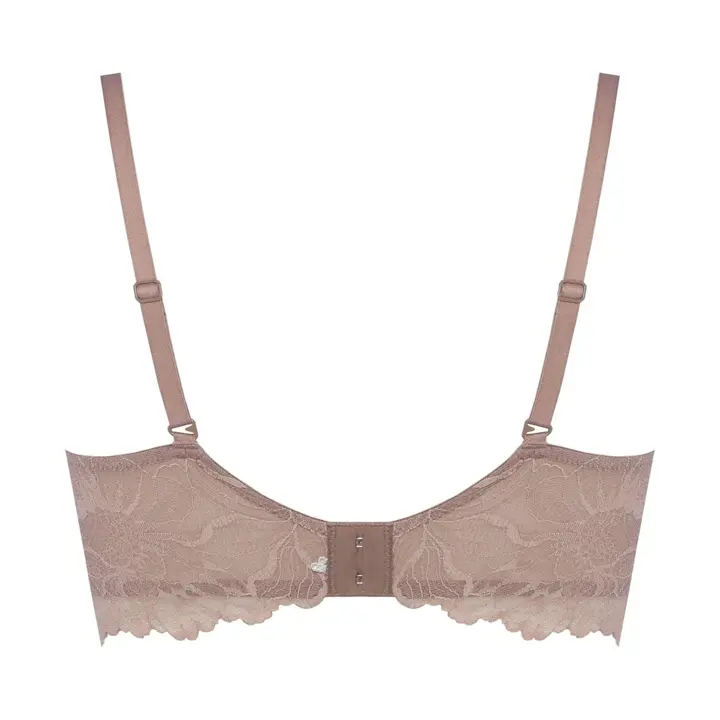 【SALE】ナチュラルユーブラ スムースタイプ ブラジャー ガーデニアウィスパー, ブラウン, product image number 1