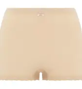 【SALE】楽ソフト6020 1分丈ボトム, ベージュ, product image number 0