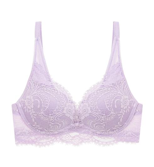 Triumph Love Lace Non-Wired Push Up Bra - Lavender mist - Non-wired Bra