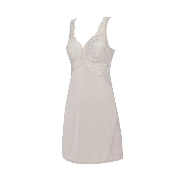 フロラーレ バイ トリンプ1100 ラウンドスリップ【一部カラーSALE】, ホワイト, product image number 2