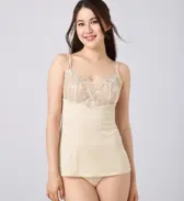 フロラーレ バイ トリンプ 615  キャミソール, ベージュ, model image number 0