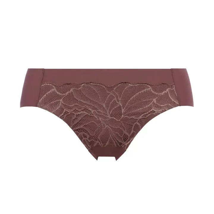 【SALE】コンフォートワイヤーブラ604 レギュラーショーツ, ブラウン, product image number 0