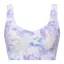 【SALE】スロギー ゼロフィール(R) プリント 綿混 ハーフトップ, ブルー, product image number 0