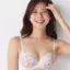 夢みるブラ(R) ライト ブラ＆ショーツセット ドリームデイリリー【一部カラーSALE】, ホワイト, model image number 0