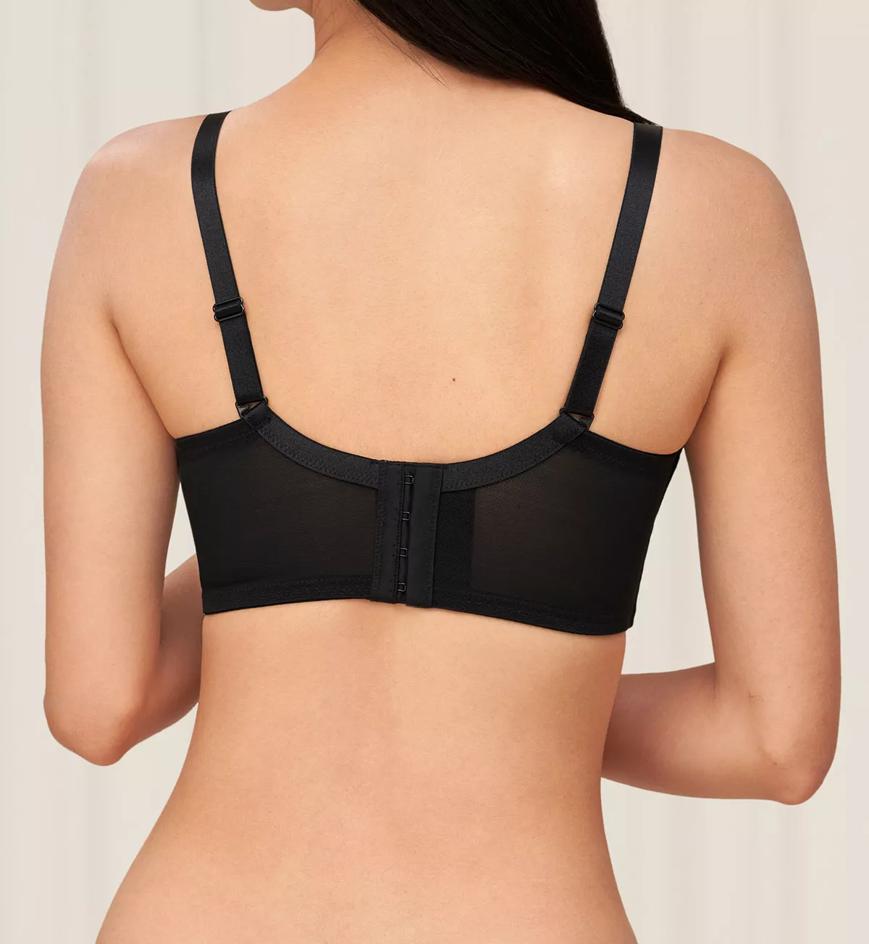 Triumph Simply Sculpt Blossom系列 鋼圈承托胸圍 - Black combination - 經典塑型