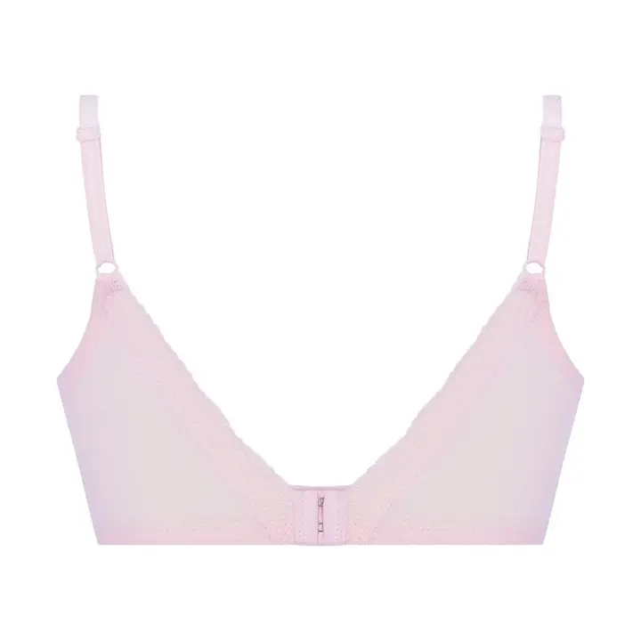 【SALE】カーヴィースリムブラ フラワーハグズ, ピンク, product image number 1