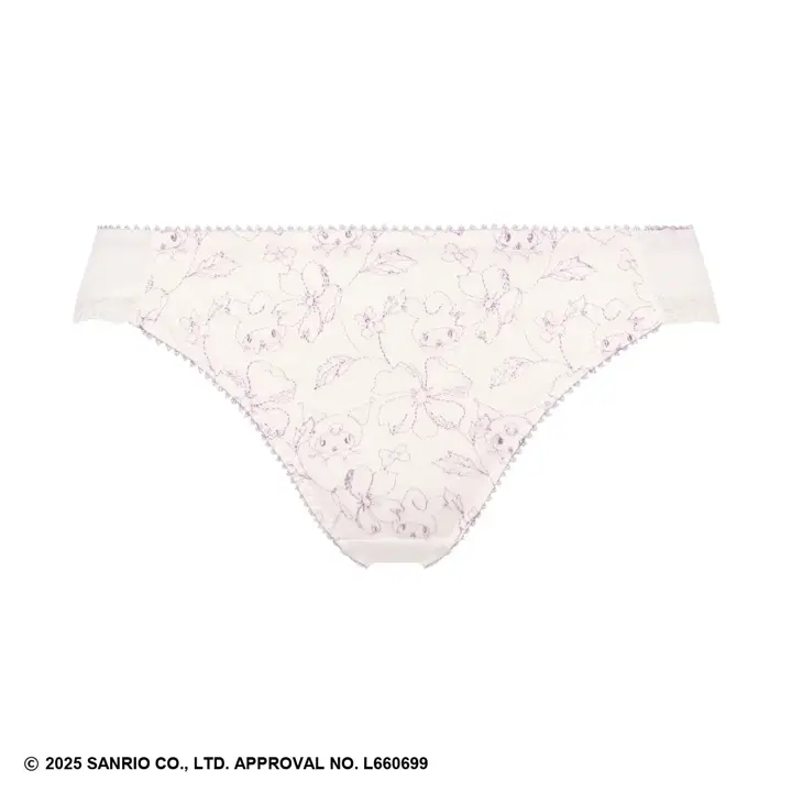 レギュラーショーツ マイメロディ♡クロミ &times; AMOSTYLE, ホワイト, product image number 0