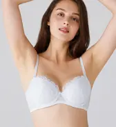 フロラーレ リュクス5022 ブラジャー(パッドなし), ホワイト, model image number 0