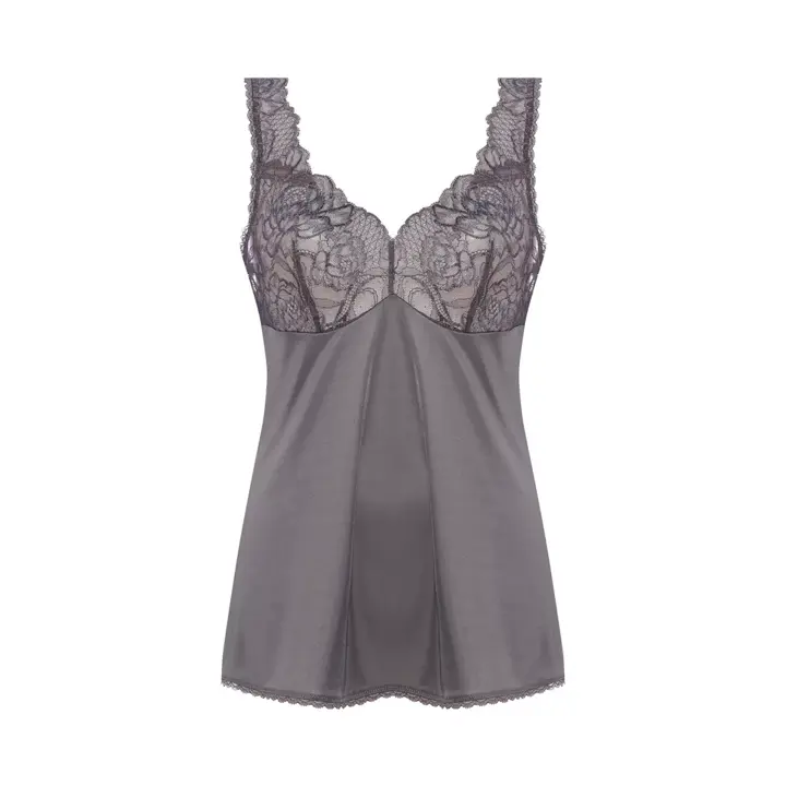 フロラーレ バイ トリンプ1100 ラウンドキャミソール【一部カラーSALE】, ブラック, product image number 0