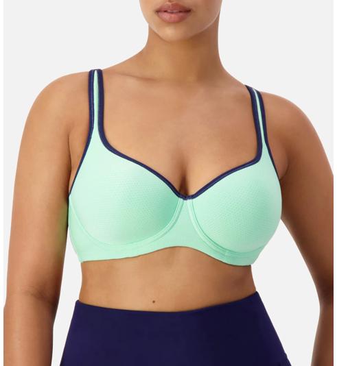 Triumph TRIACTION RACERBACK 2 PACK SPORTS BRA - Green - dark combination - Sport