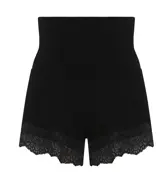 1分丈ボトム 保湿インナー, ブラック, product image number 1