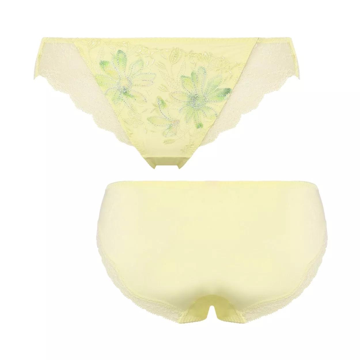 【SALE】フロラーレ バイ トリンプ514 レギュラーショーツ, イエロー, product image number 2