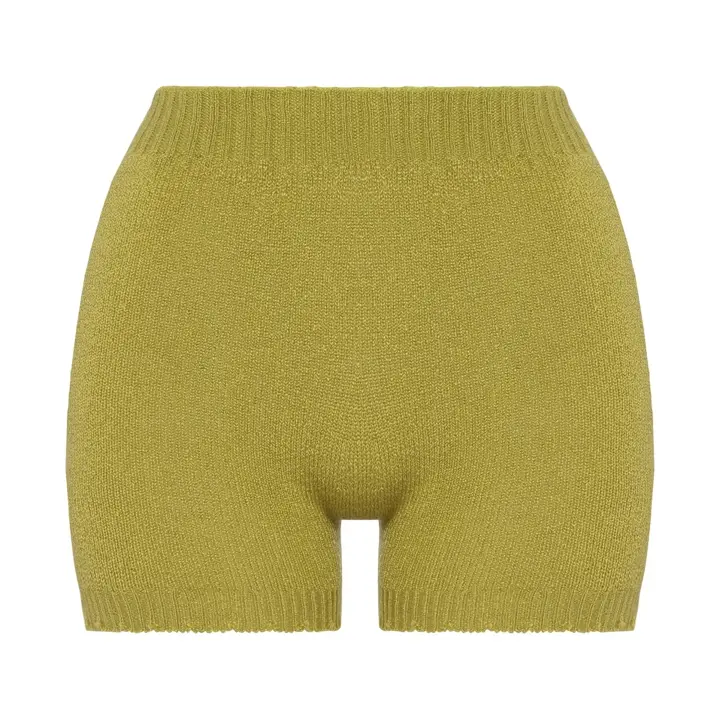 スロギー “ほっ”とアイテム(ミニウォーマー) ニットパンツ, グリーン, product image number 0