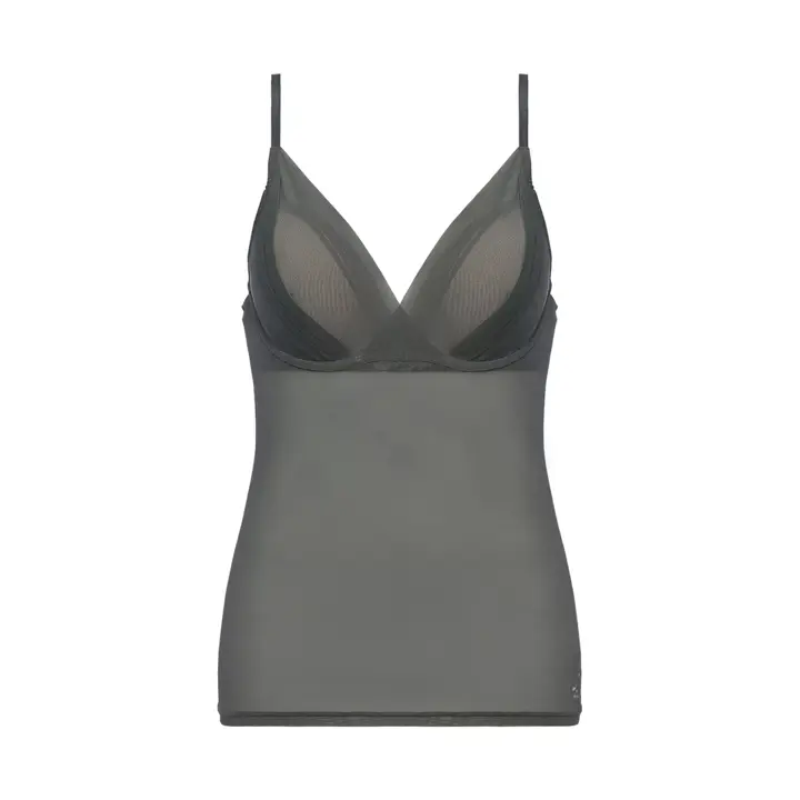 エス バイ スロギー シアー カップ付きキャミソール, グリーン, product image number 0