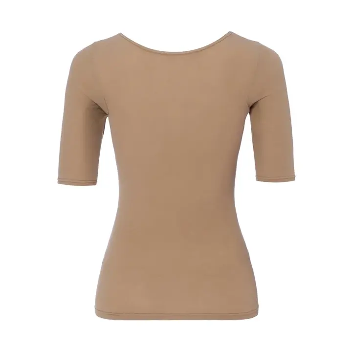 【SALE】あったか肌側綿100インナー5380 5分袖トップ, ベージュ, product image number 3