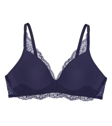 HANG BANG Women's Padded Non Wired Transparent Detachable Bra (Navy Blue,  40B) Women Everyday Lightly Padded Bra - Buy HANG BANG Women's Padded Non  Wired Transparent Detachable Bra (Navy Blue, 40B) Women
