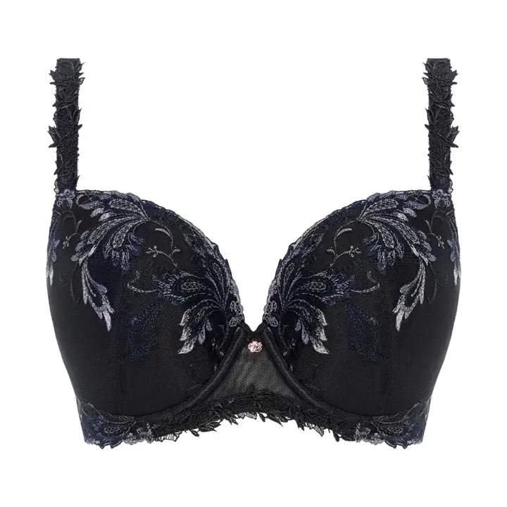 【SALE】フロラーレ バイ トリンプ613 ブラジャー(パッドなし), ブラック, product image number 0