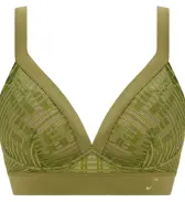【SALE】 エスバイスロギーセブンノンワイヤーブラ, グリーン, product image number 0