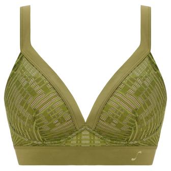 【SALE】 エスバイスロギーセブンノンワイヤーブラ, グリーン, product