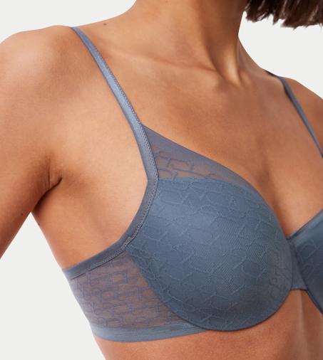 TRIUMPH SIGNATURE SHEER in BLAU