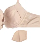 【SALE】天使のブラ(R) スリムライン502 ブラジャー (スムースタイプ), ベージュ, product image number 3