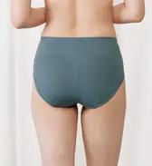 SO COMFORTABLE7610 はきこみ深めショーツ, ブルー, model image number 0