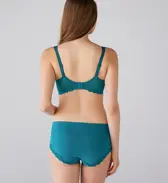 レッドレーベル バイ トリンプ0125  フルカップブラジャー, グリーン, model image number 4