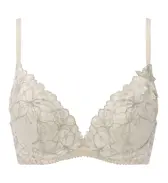夢みるブラ DeepV ブラジャー マイブロッサムブーケ, ベージュ, product image number 0