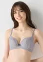 きゅっと寄せブラ ブラ＆ショーツセット デイジーレース