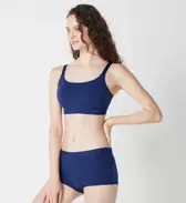 スロギー ゴー オールラウンド カップ付きハーフトップ2, , model image number 3