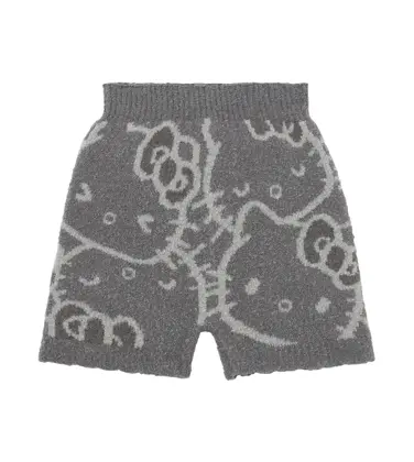 【WEB/アウトレット限定】スロギーG063 ハローキティ 1分丈ニットパンツ