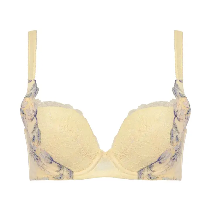 【SALE】天使のブラ スリムライン レッドレーベル バイ トリンプ0118 ブラジャー, イエロー, product image number 0